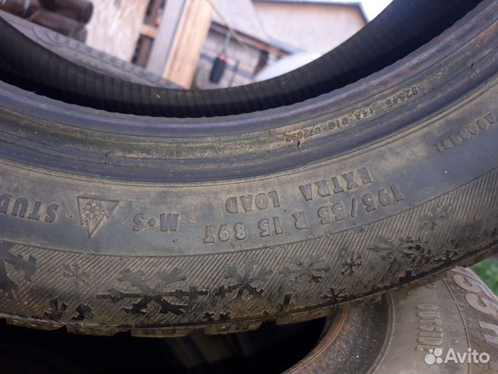 Continental ContiWinterViking 2 195/55 R15