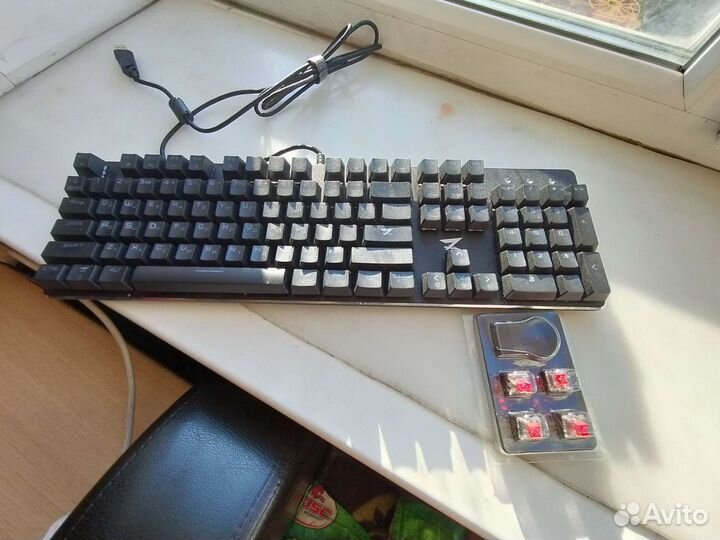 Игровая клавиатура zet gaming blade (черная)