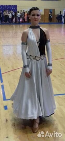 Платье для бальных танцев стандарт