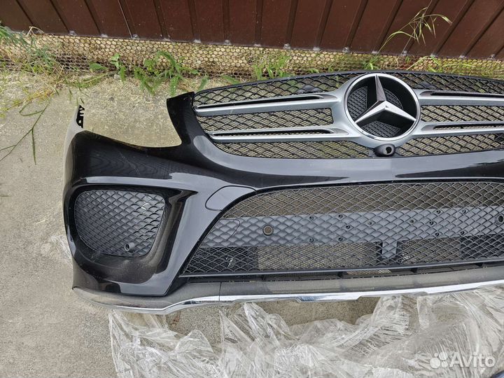 Бампер mercedes 166