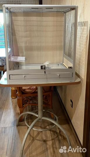 Клетка-витрина для шиншилл