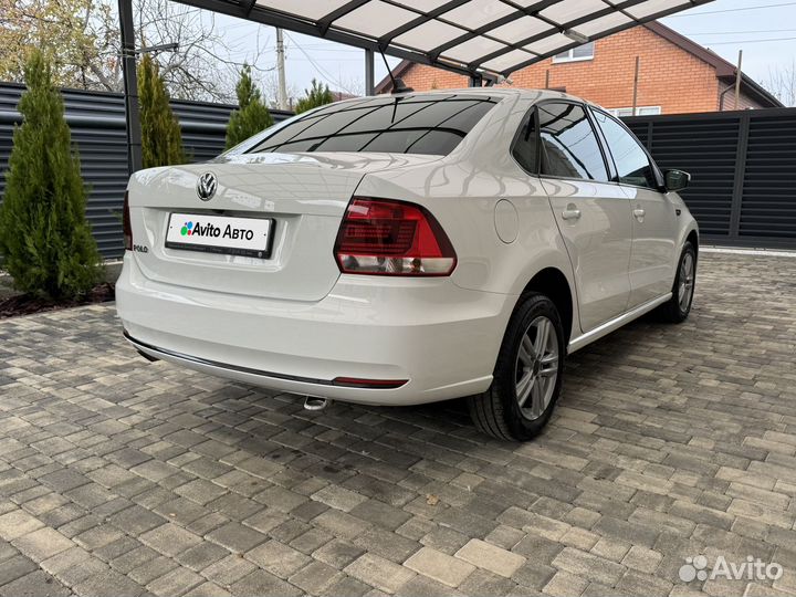 Volkswagen Polo 1.6 AT, 2018, 122 180 км