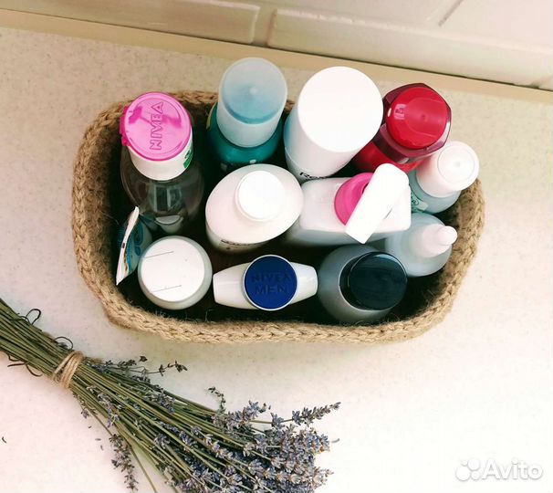 Корзина из джута