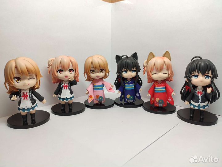 Аниме фигурки джоджо геншин и др