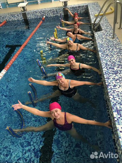 Аквааэробика абонемент на 1 месяц