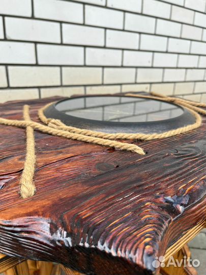 Часы настенные деревянные для интерьера