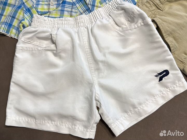 Летняя одежда для мальчика пакетом 116 122