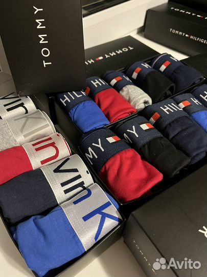 Трусы боксеры calvin klein tommy