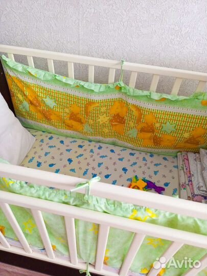 Бортики в кроватку