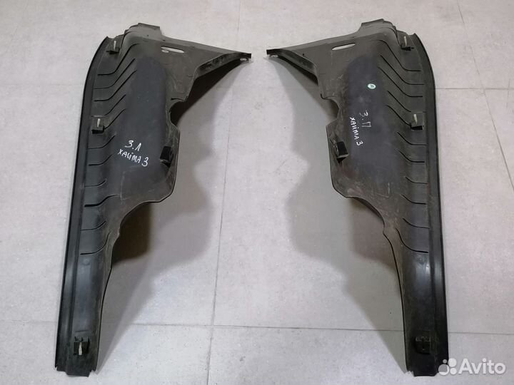 Обшивка стойки нижняя на Haima 3 2010-2013