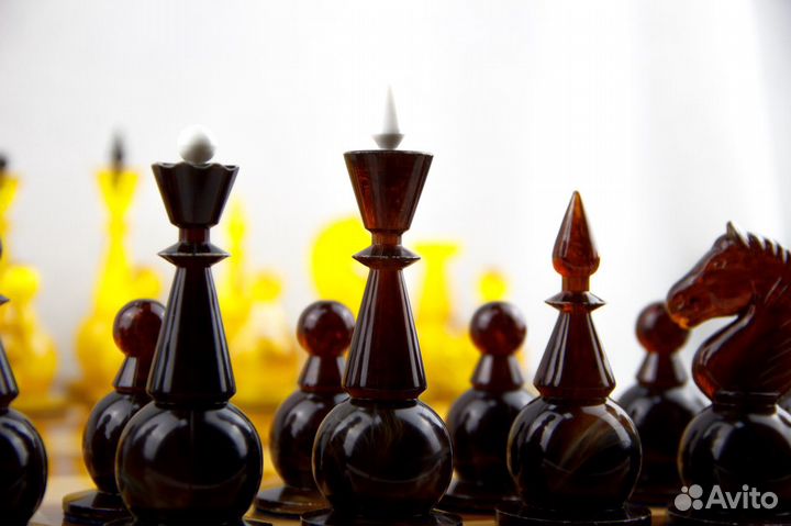 Шахматы янтарные СССР *