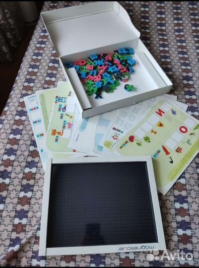 Азбука магнитная magnetic 5+