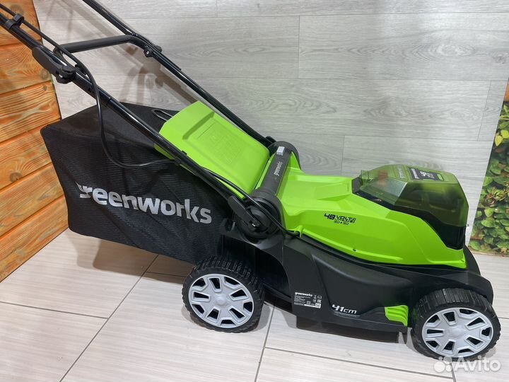 Газонокосилка аккум Greenworks G24X2LM41 24V