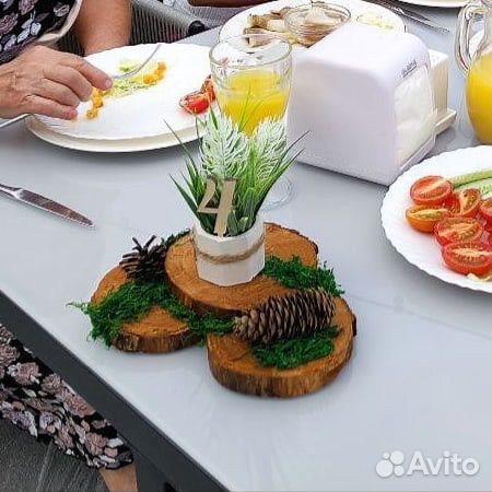 Набор украшений для свадьбы в эко-стиле / рустик