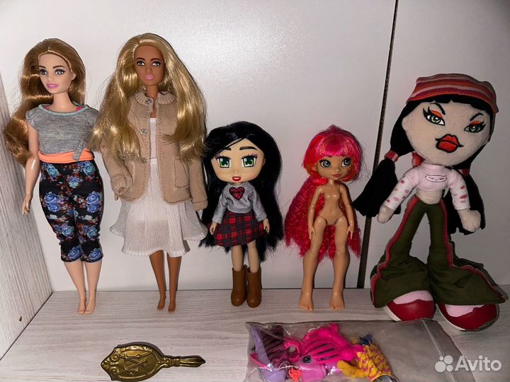 Куклы барби, набор из 5шт