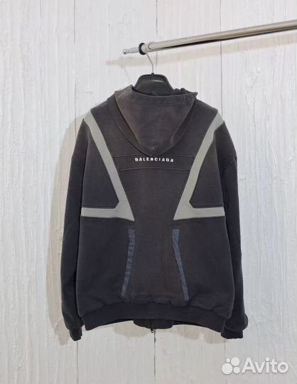 Зип худи Balenciaga Unity Icon 24FW Zip hoodie