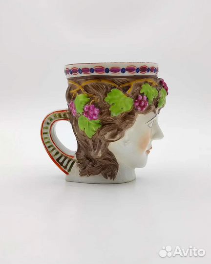 Кружка голова фабрика Никиты Храпунова 1820-30е