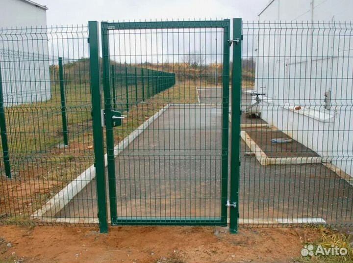 3Д сетка гиттер для забора