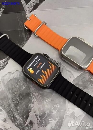Apple Watch Ultra Оранжевые