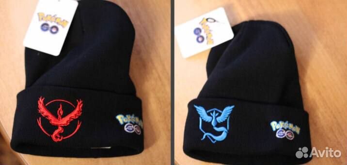 Новая шапка Mystic instinct (голубой) черная