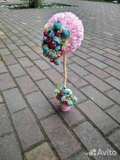 Интерьерное деревце- топиарий