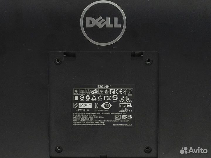 Монитор dell Чёрный