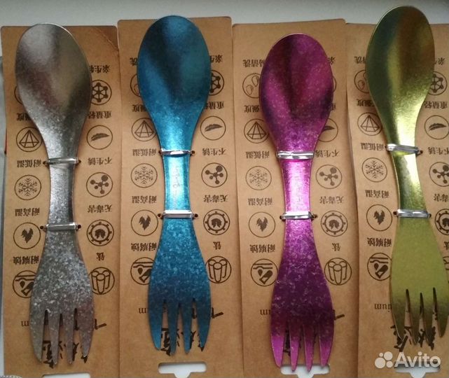 Ложка-Вилка походная ловилка