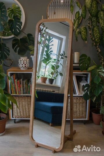 Зеркало напольное на подставке 1600*500мм