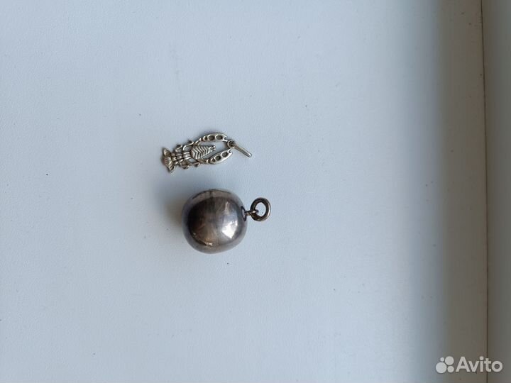 Подвеска серебро
