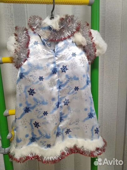 Костюм маленькой снегурочки