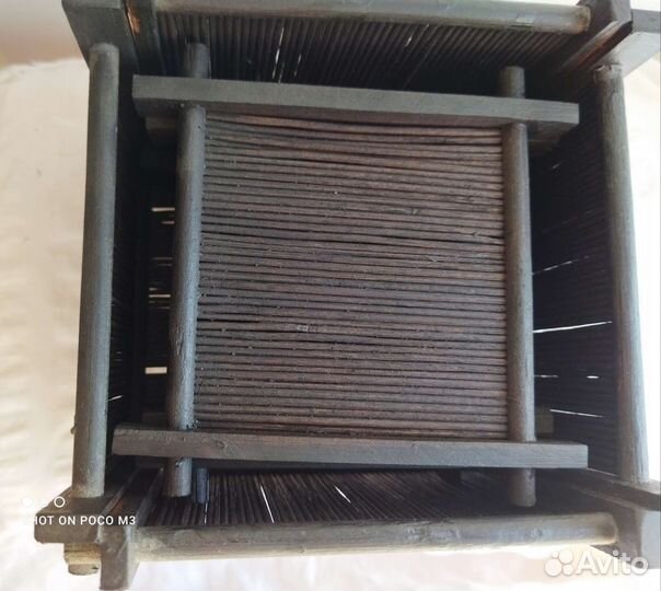 Набор бирдекелей (подставок) для бокалов. Бамбук