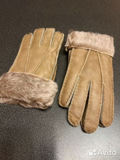 Женские зимние меховые перчатки