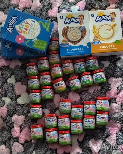 Детское питание пюре