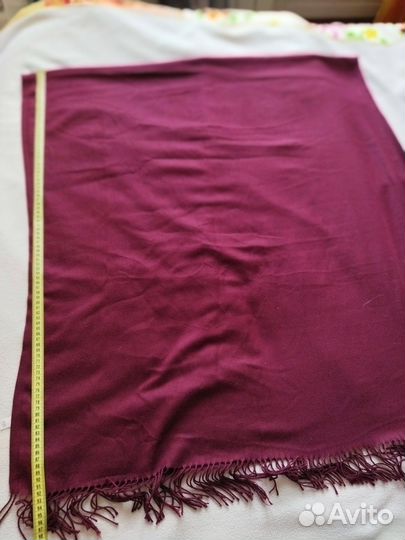 Шарф палантин 90 см х 2 м большой и обьемный