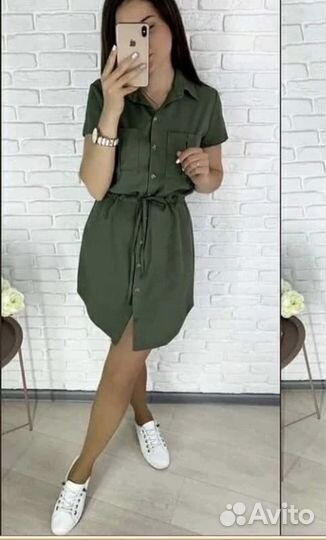 Платье рубашка