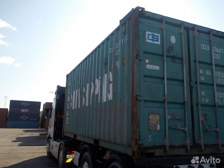 Морской контейнер 20 футов б/у
