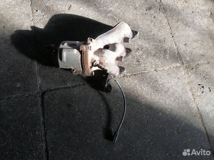 Коллектор выпуск, катализатор есть daewoo matiz 08