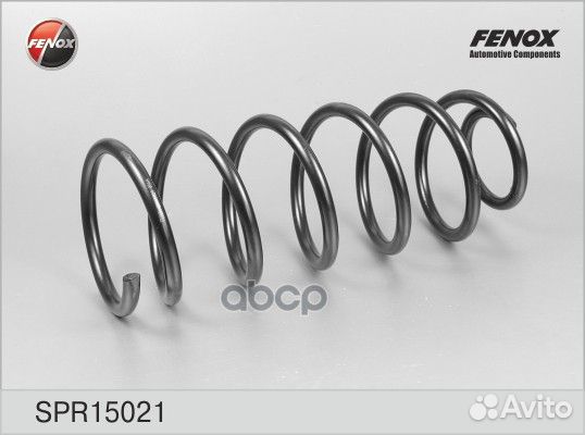 Пружина подвески hyundai accent 1.4/1.6 05- зад