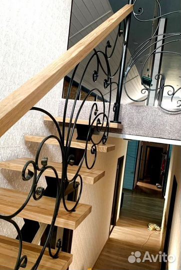 Лестница винтовая с монтажем