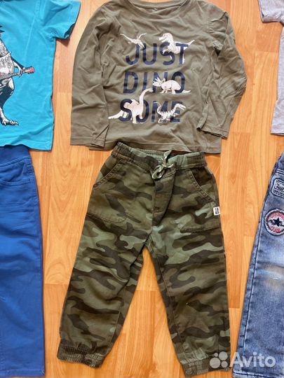 Большой пакет вещей для мальчика 98