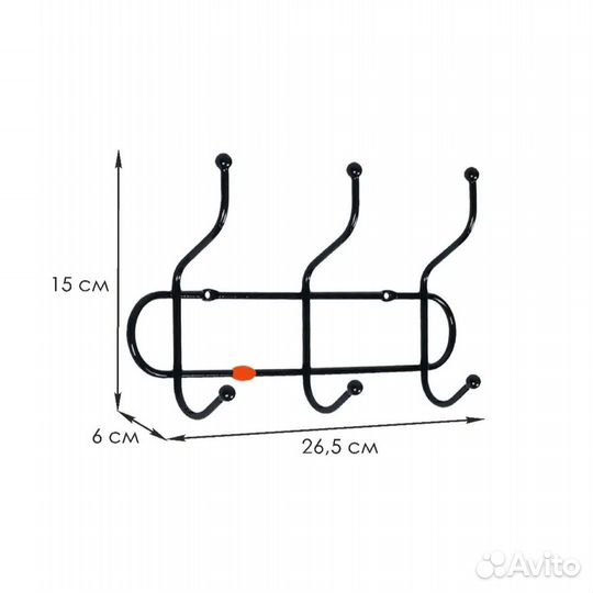 Вешалка настенная 