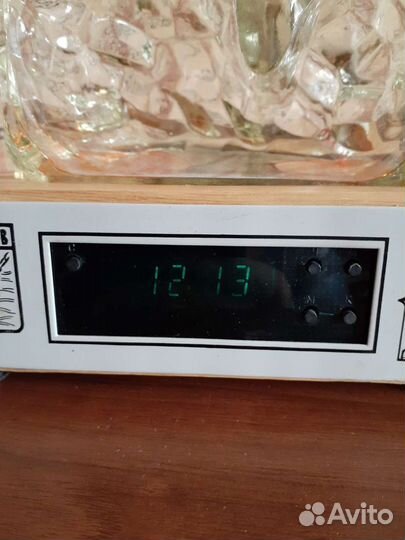 Часы настольные СССР с подсветкой