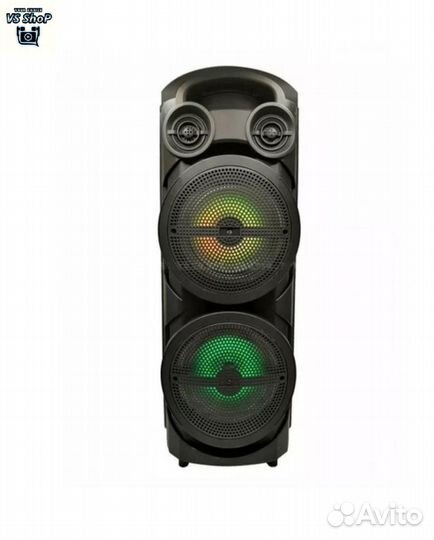 Портативная колонка ZQS-8202A (с микрофоном)