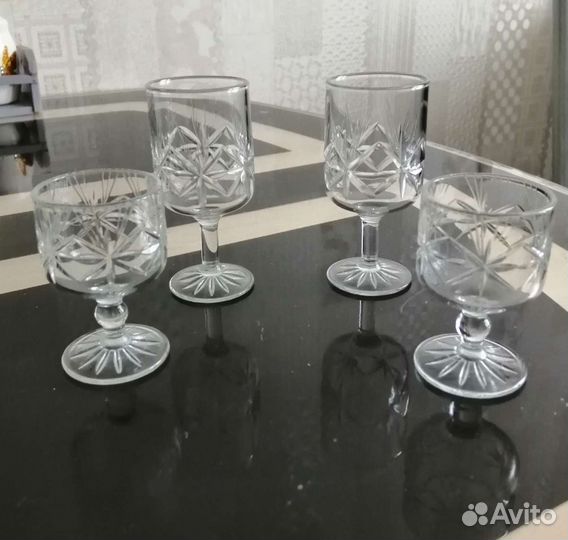 Хрустальные рюмки СССР