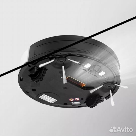 Робот-пылесос Kitfort кт-553, черный, белый