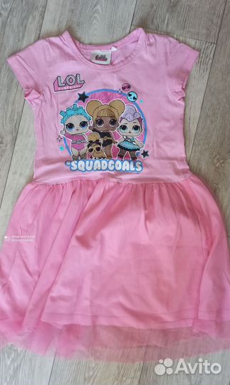 Вещи пакетом на девочку 116 122