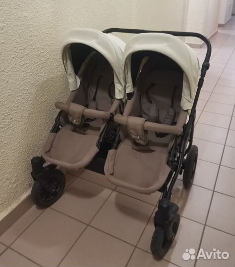 Коляска Rico Saxo 2в1 для двойни/погодок