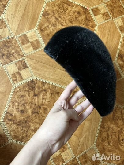 Меховая мужская кепка