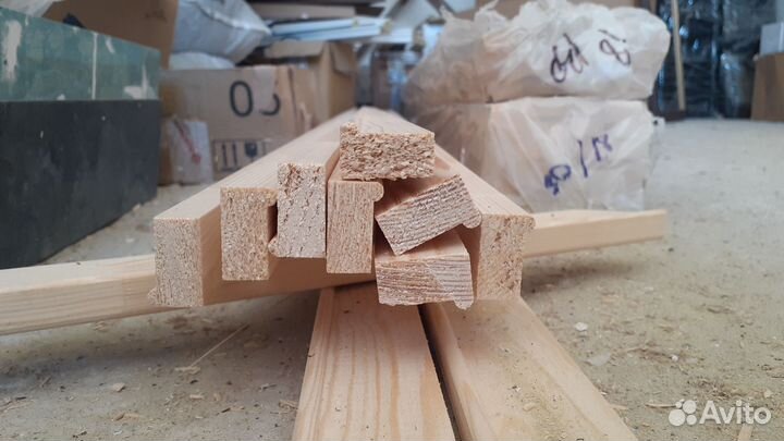 Подрамники и рейка для подрамника 30х18 мм (2,5 м)