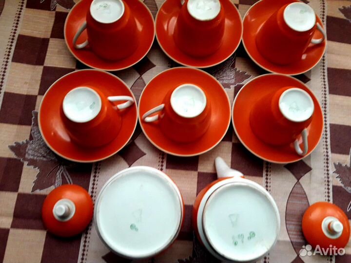 Фарфоровый сервиз СССР. Барановка